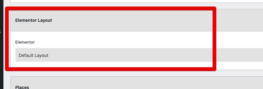 Elementor Layouts